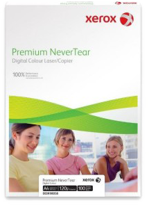 Xerox выпустила новый тип бумаги - износостойкая нервущаяся бумага Xerox Premium NeverTear